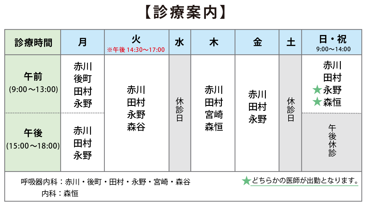診療案内